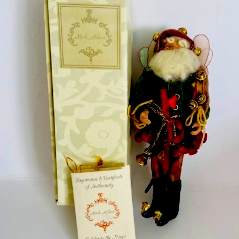 NEW But OLD Orig. Box 2002 MARK ROBERTS Sleigh Bell Fairy Lim. Ed 3643/10,000